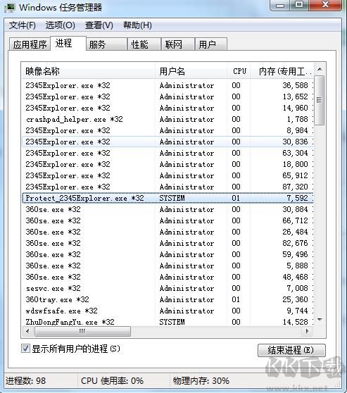 Protect_2345Explorer.exe是什么進(jìn)程？怎么禁用？