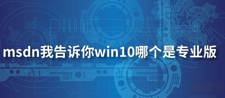 MSDN我告訴你下載Win10哪個(gè)是專業(yè)版