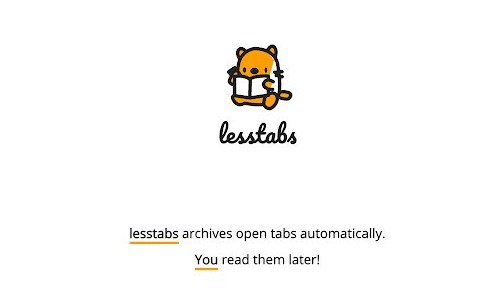 lesstabs(谷歌瀏覽器標(biāo)簽管理工具)