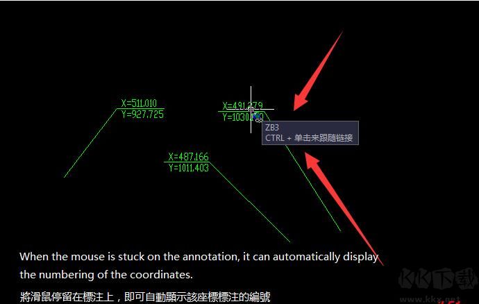 CAD坐標(biāo)標(biāo)注插件zbbz