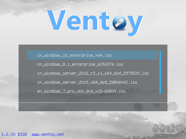 Ventoy(U盤啟動(dòng)盤制作工具)