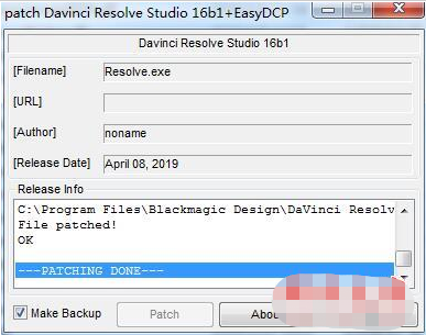DaVinci調(diào)色破解版