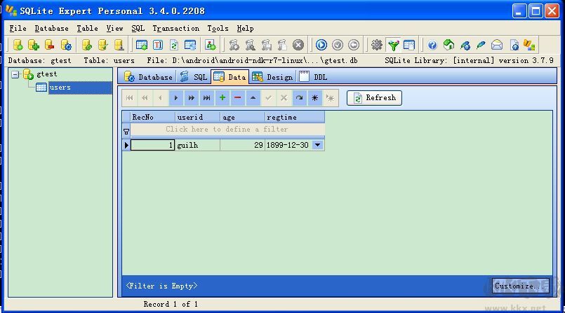 SQLite3數(shù)據(jù)庫