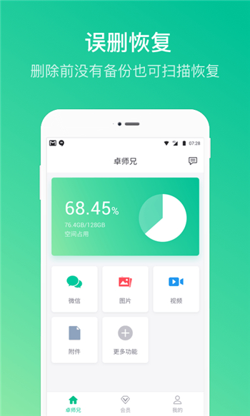 卓師兄微信恢復(fù)大師