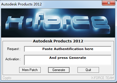 AutoCAD 2012 注冊(cè)機(jī)