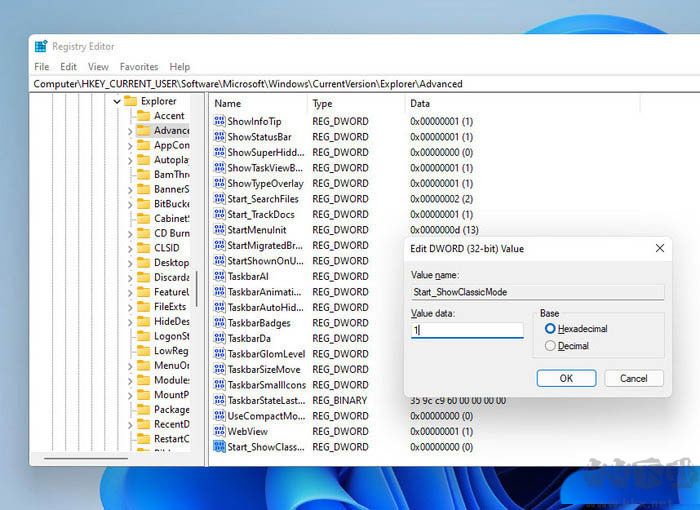 Win11恢復(fù)回Win11開始菜單方法