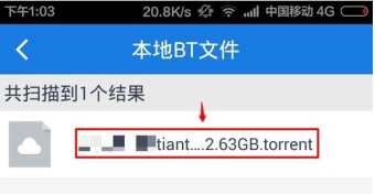 分享使用百度網(wǎng)盤APP下載BT種子資源的詳細操作方法(圖文)