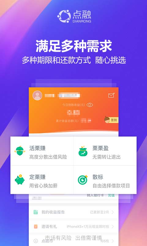 點融投資(P2P網(wǎng)貸)