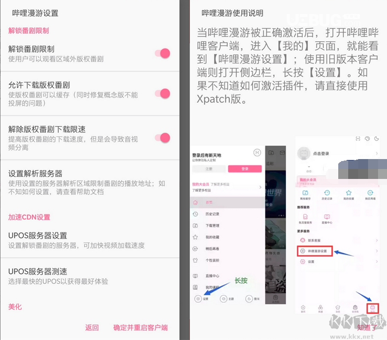 嗶哩漫游插件
