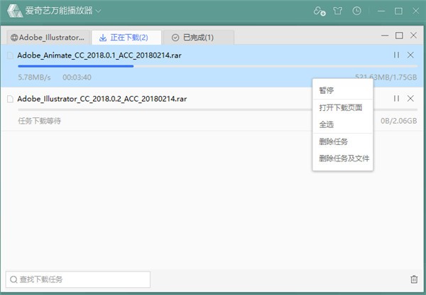 愛(ài)奇藝萬(wàn)能播放器PC版下載