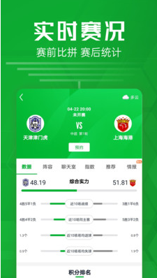 足球比分(即時比分)