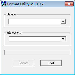 東芝U盤(pán)格式化修復(fù)工具(Format Utility)
