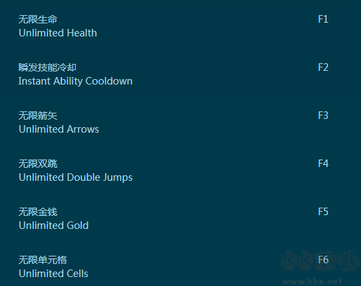 死亡細(xì)胞六項(xiàng)修改器
