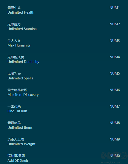 黑暗之魂重制版十八項修改器
