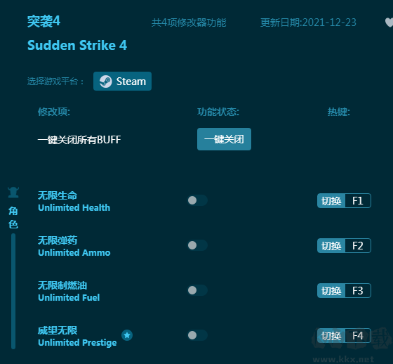 突襲4四項修改器