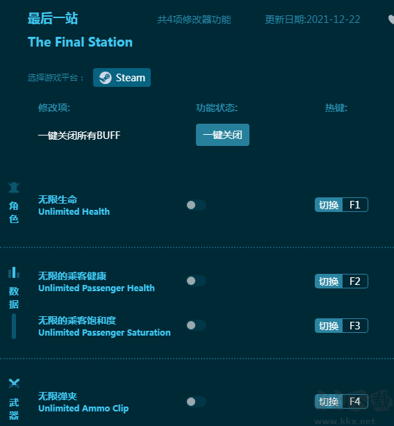 最后一站四項修改器