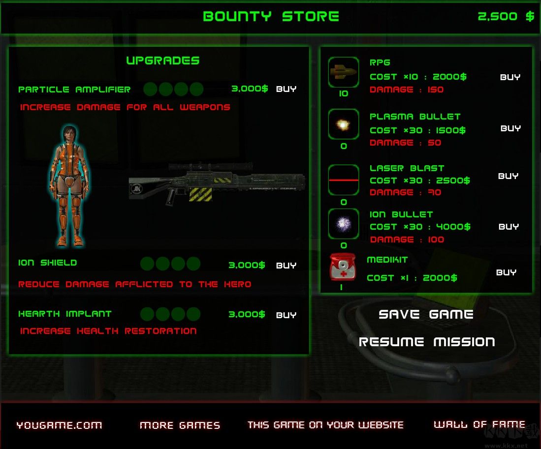 超級女特工(flash小游戲)