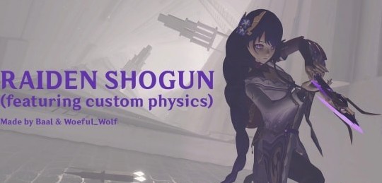 尼爾機械紀(jì)元原神雷電將軍替換2B外觀MOD