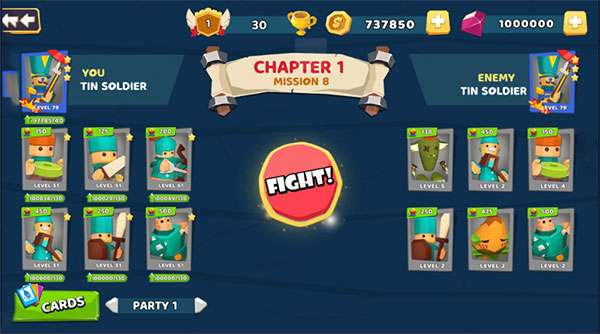 玩具戰(zhàn)爭(zhēng)無限金幣版