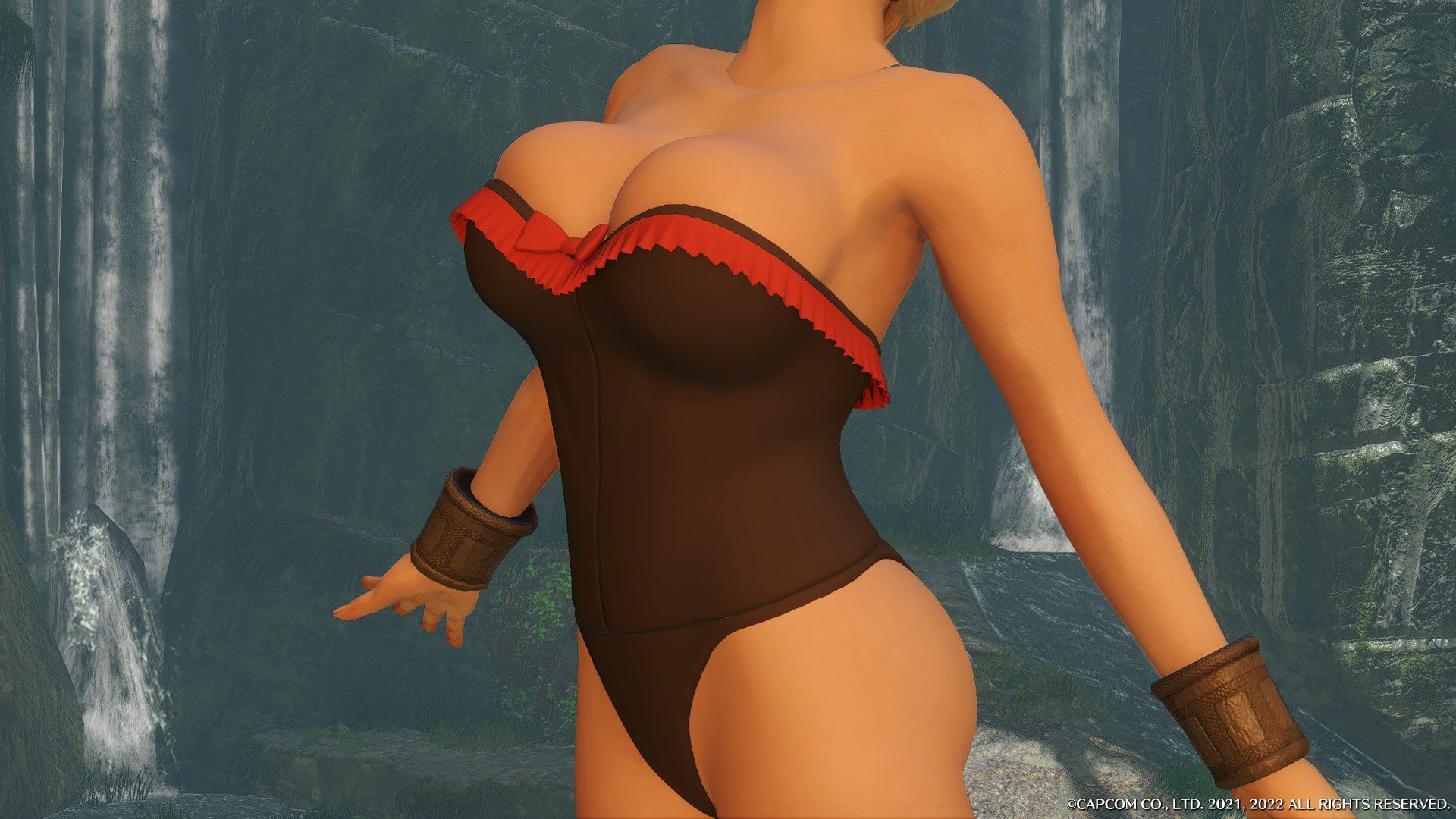 怪物獵人崛起曙光性感緊身兔女郎套裝MOD