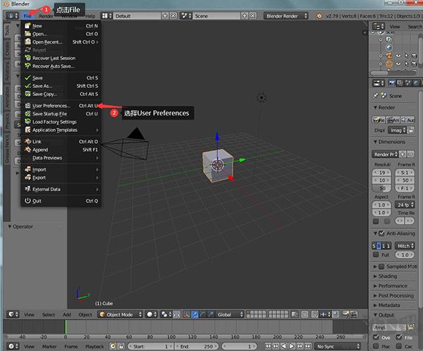 Blender3D動(dòng)畫建模