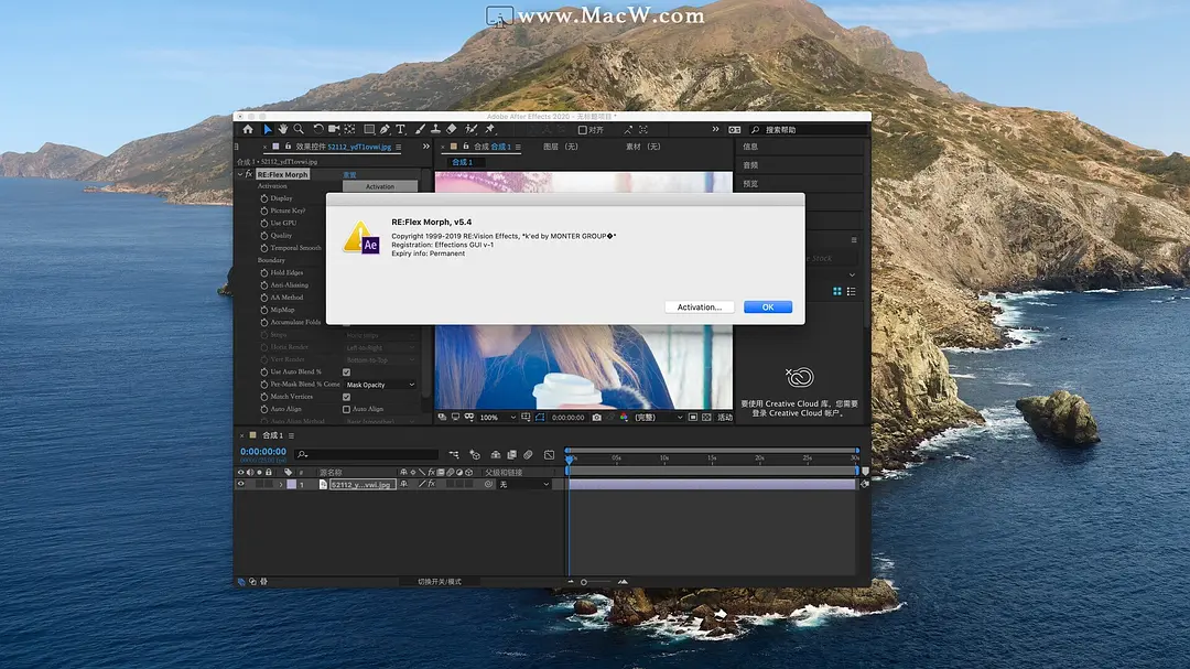 RevisionFX REflex(AE變形插件) for Macv5.2.4 免費(fèi)版