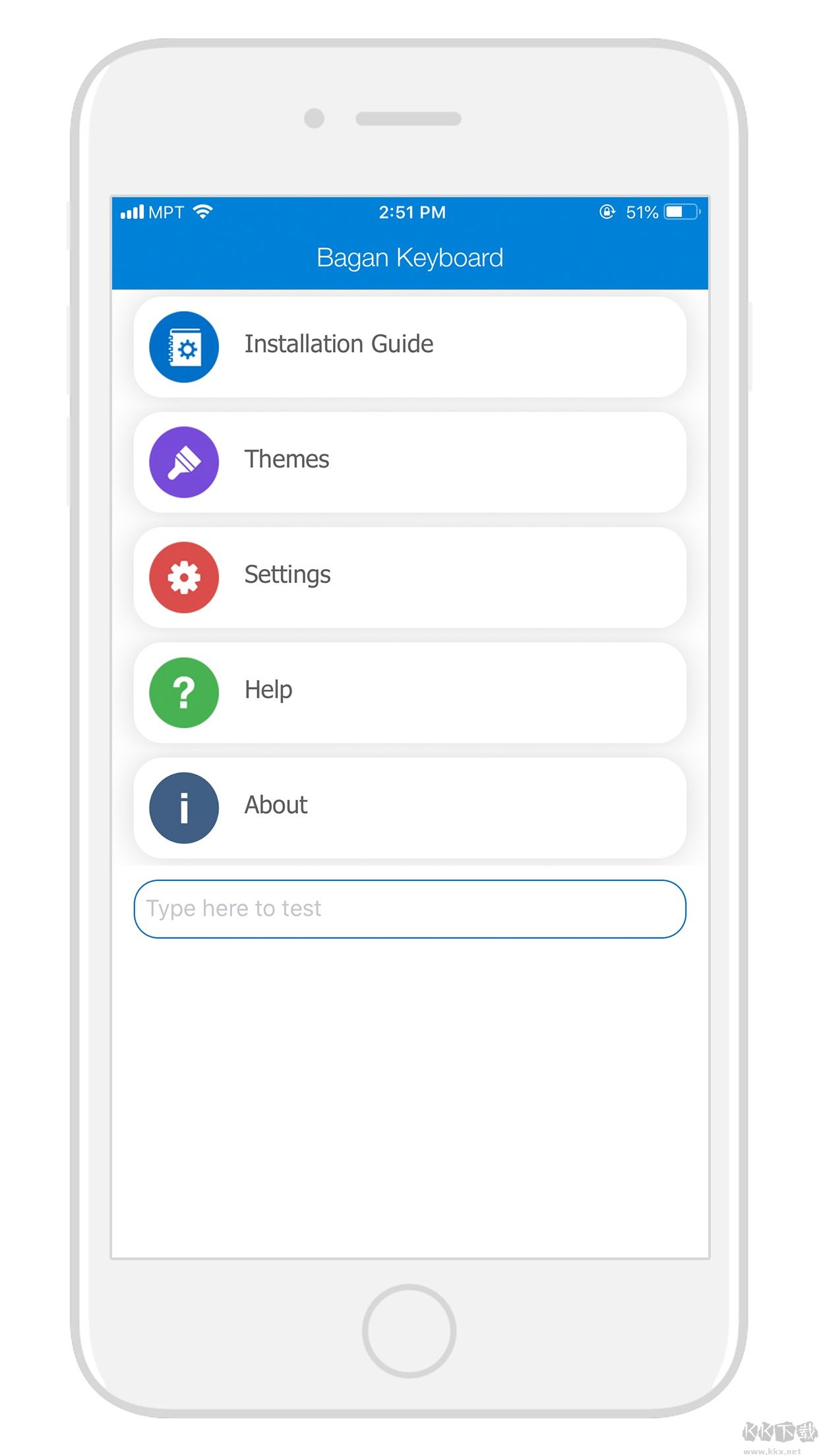Bagan Keyboard(緬語輸入法)app
