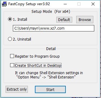 FastCopy Pro(文件快速復(fù)制工具)漢化破解版