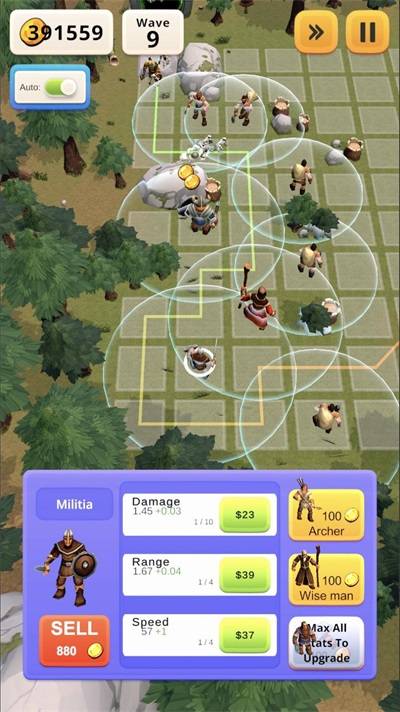 閑置塔防戰(zhàn)爭正式版