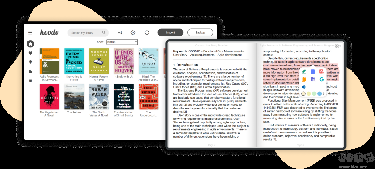 Koodo Reader(跨平臺(tái)電子書閱讀器)