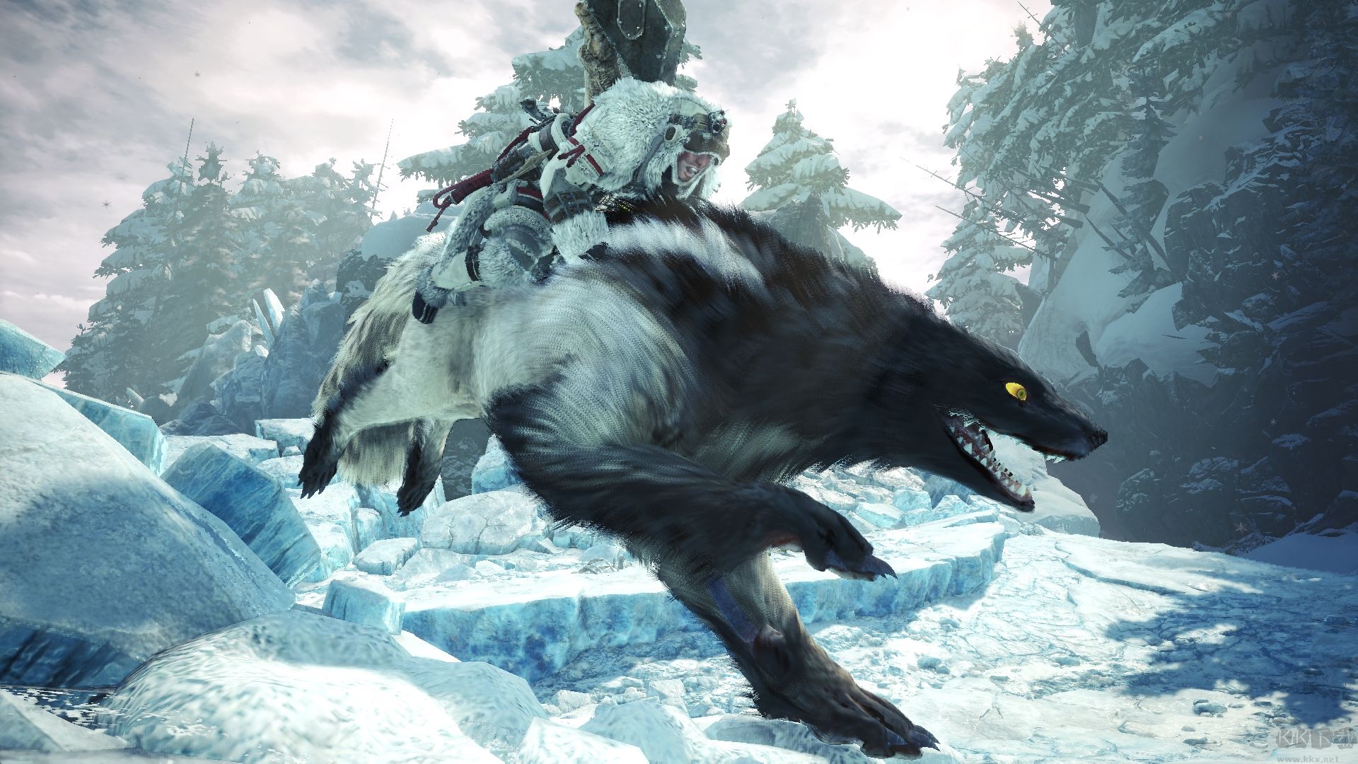 怪物獵人世界冰原龍珠孫悟空超級賽亞人三MOD