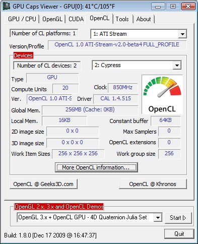 GPU Caps Viewer顯卡檢測工具免費(fèi)版