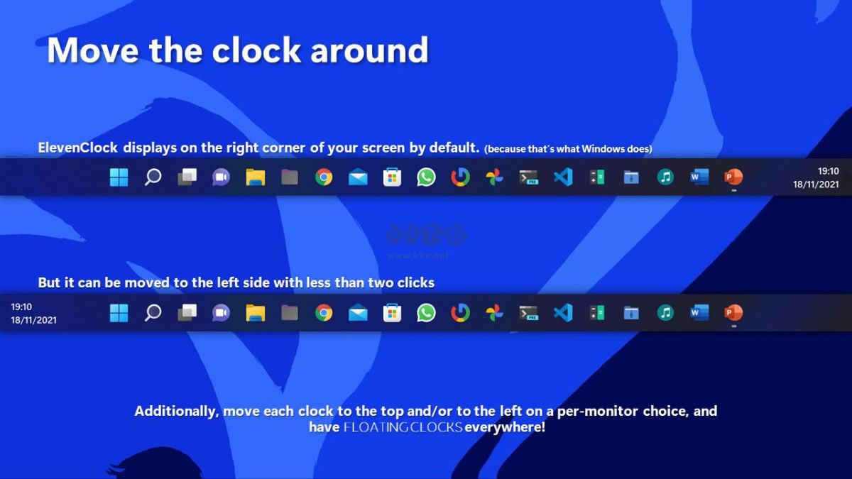 ElevenClock時鐘中文免費(fèi)版
