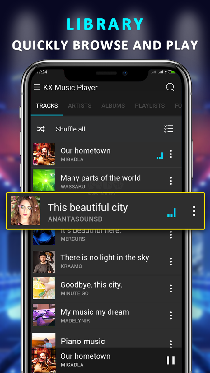 KX Music音樂(lè)播放器