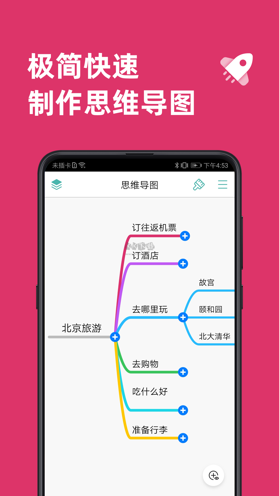 思維導(dǎo)圖(Mind Line)免費(fèi)版