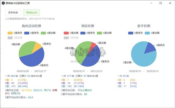 原神抽卡記錄導(dǎo)出工具免費(fèi)版