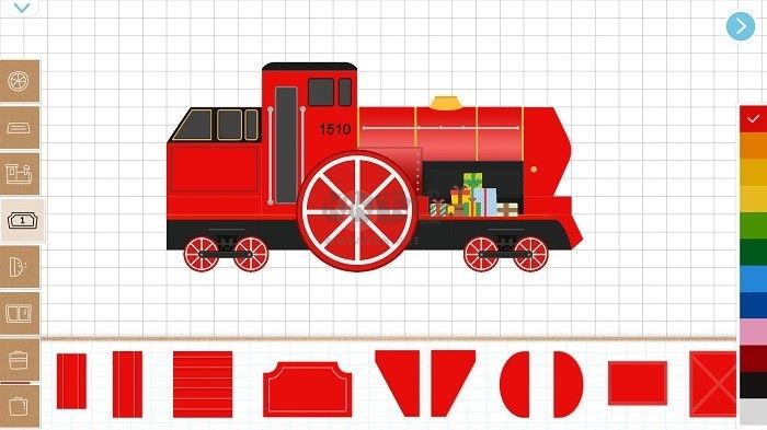 Labo積木火車圣誕版