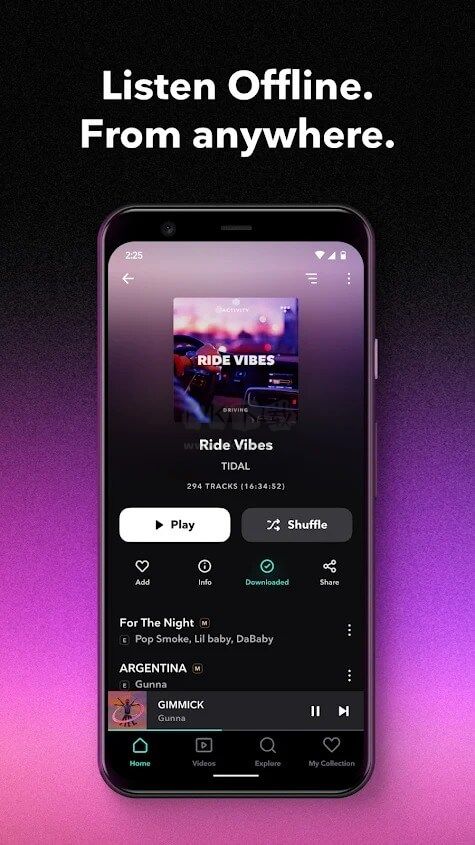 TIDAL(潮汐)音樂app安卓版