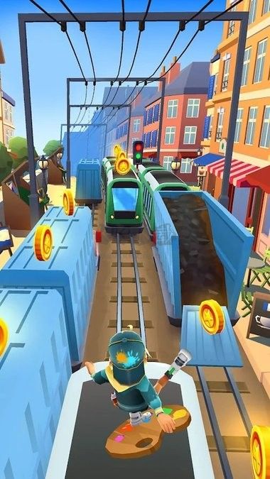 地鐵跑酷國際服破解版Subway Surfers