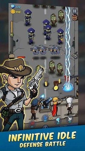 僵尸戰(zhàn)爭空閑防御中文版