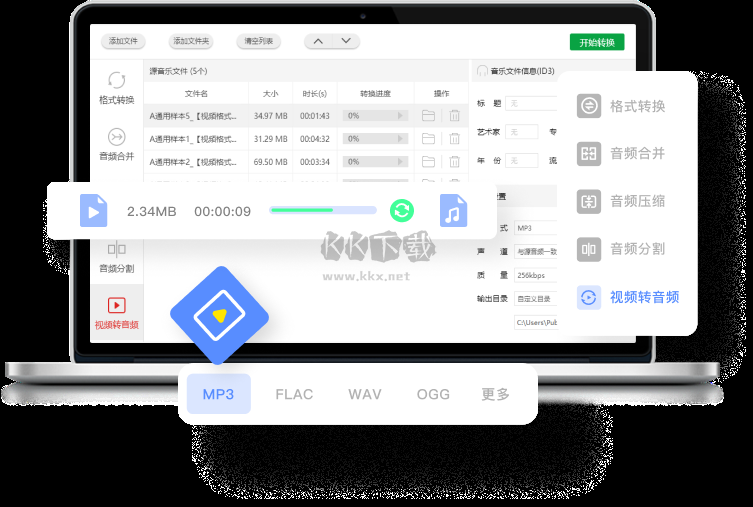 閃電音頻格式轉(zhuǎn)換器