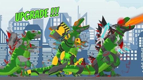 機(jī)甲恐龍城市狂暴破解版