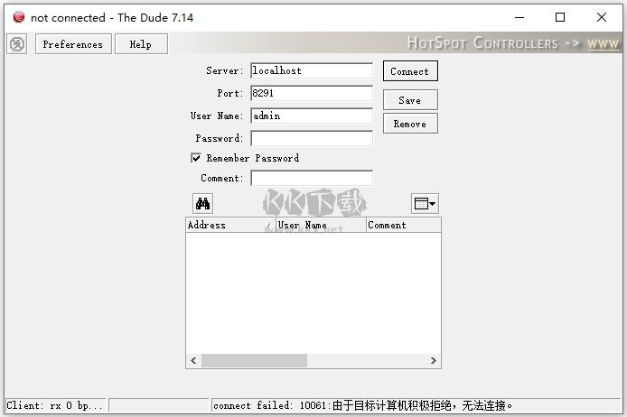 The Dude(網(wǎng)絡(luò)監(jiān)控器 )