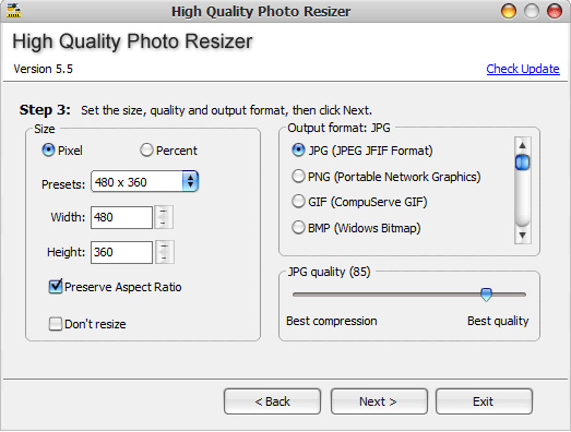 High Quality Photo Resizer(圖片批量調(diào)整)