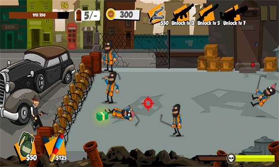 黑幫城市戰(zhàn)爭防御安卓版