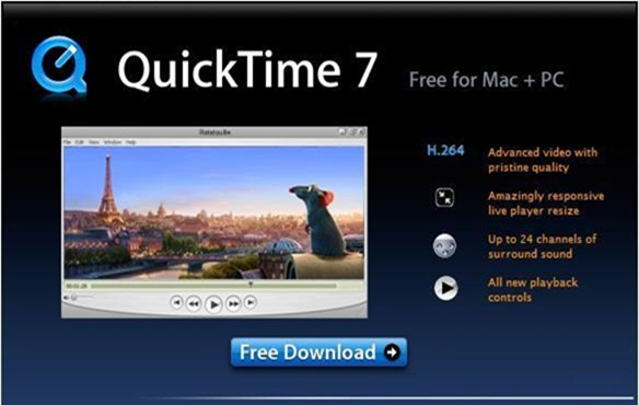 QuickTime免費(fèi)版