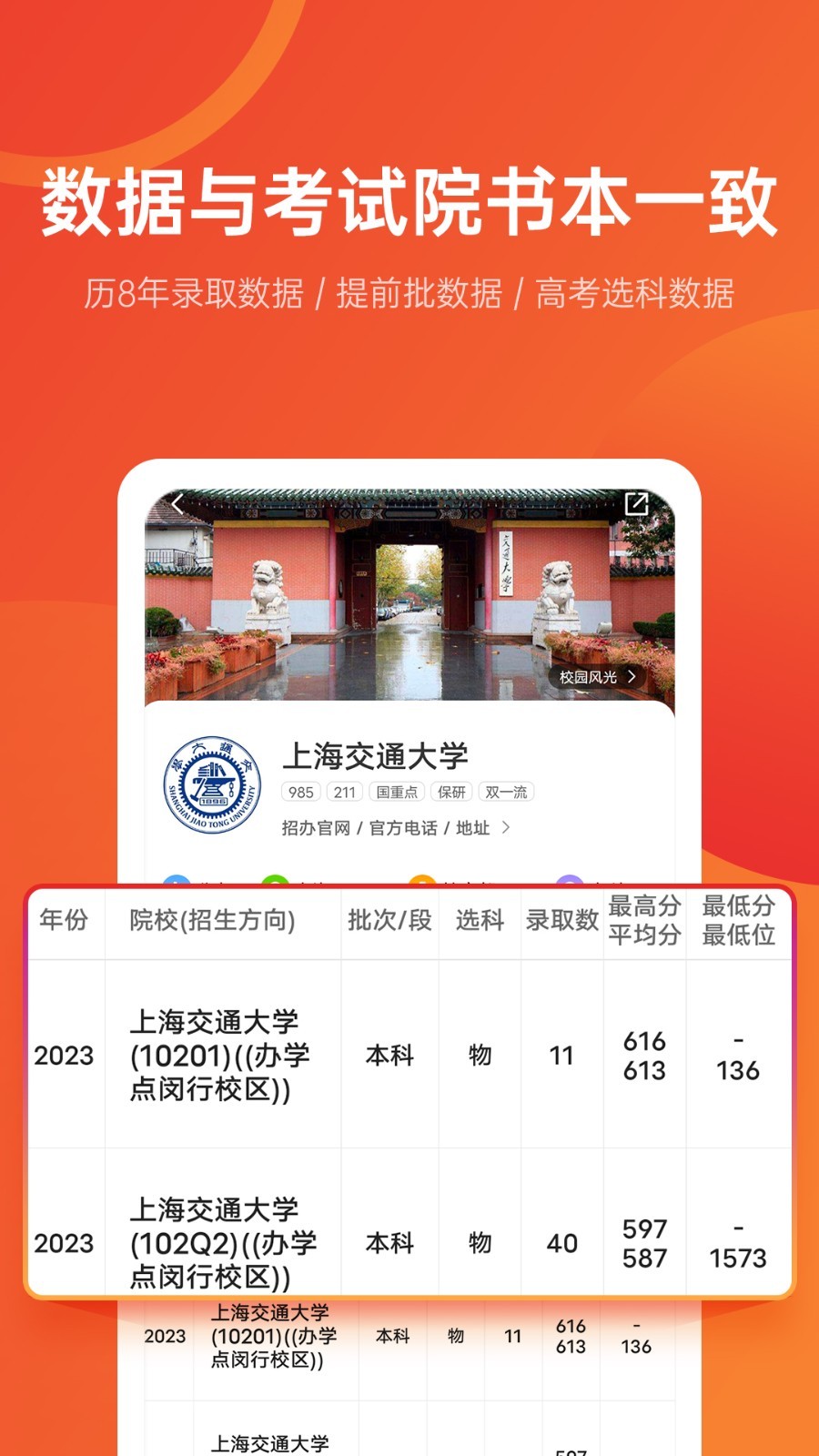 優(yōu)志愿app高考志愿填報(bào)