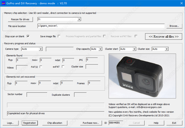 GoPro Recovery(gopro數(shù)據(jù)恢復(fù)工具)