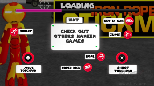 火柴人繩索鋼鐵俠