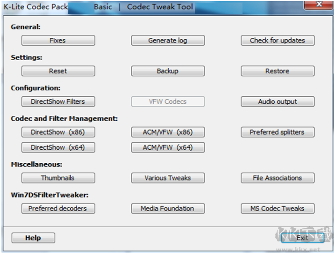 K-Lite Codec Pack Basic官網(wǎng)版